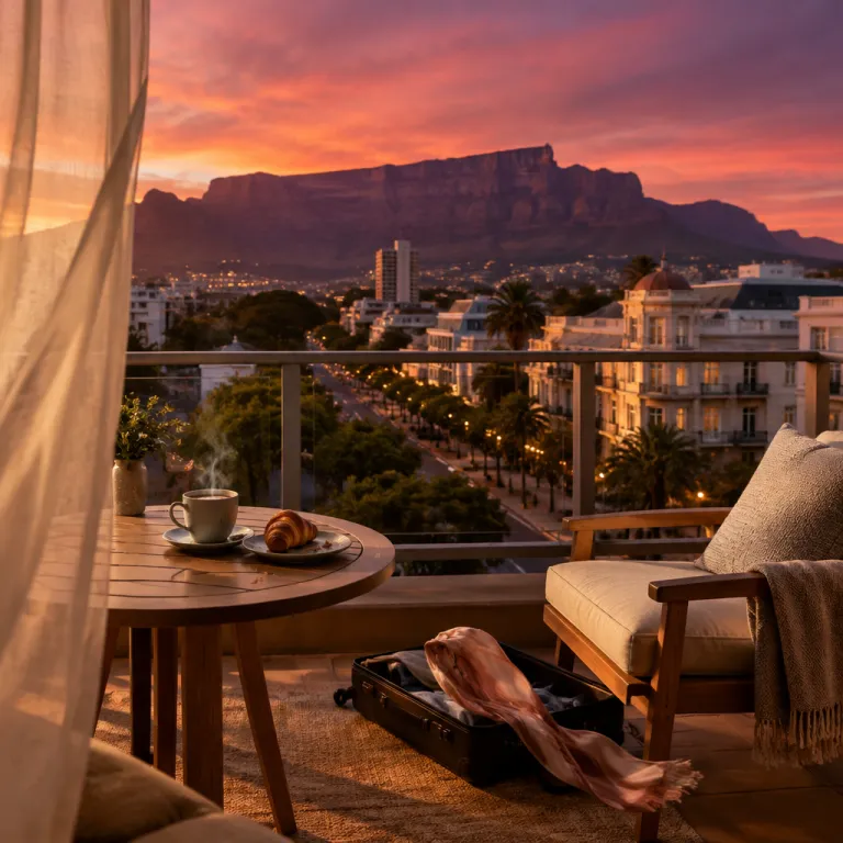 Eastern Boulevard in Cape Town: refined city bowl stays with Table Mountain views