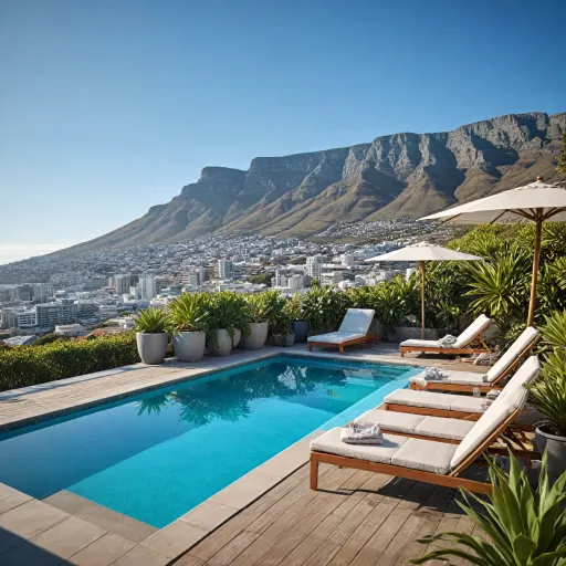 Cape Town hotels with rooftop pools: elevate your stay with panoramic views and luxury amenities