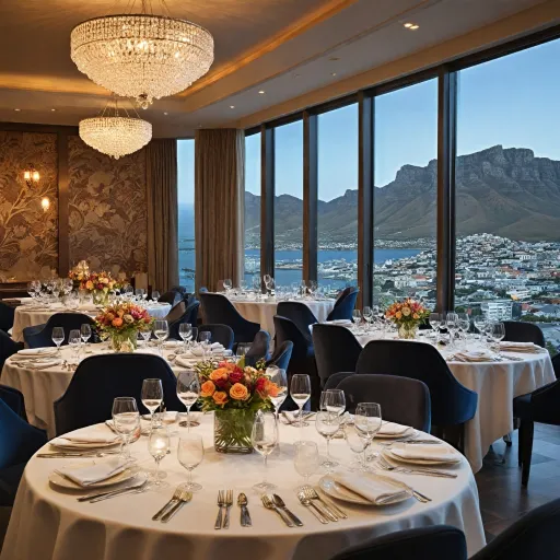 Where to eat in style: refined restaurants in Cape Town for luxury hotel guests