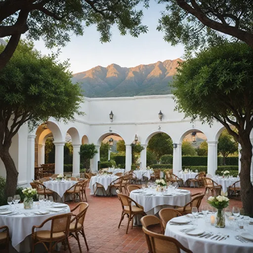 Elegant hotels in Stellenbosch town for a refined Cape Winelands stay
